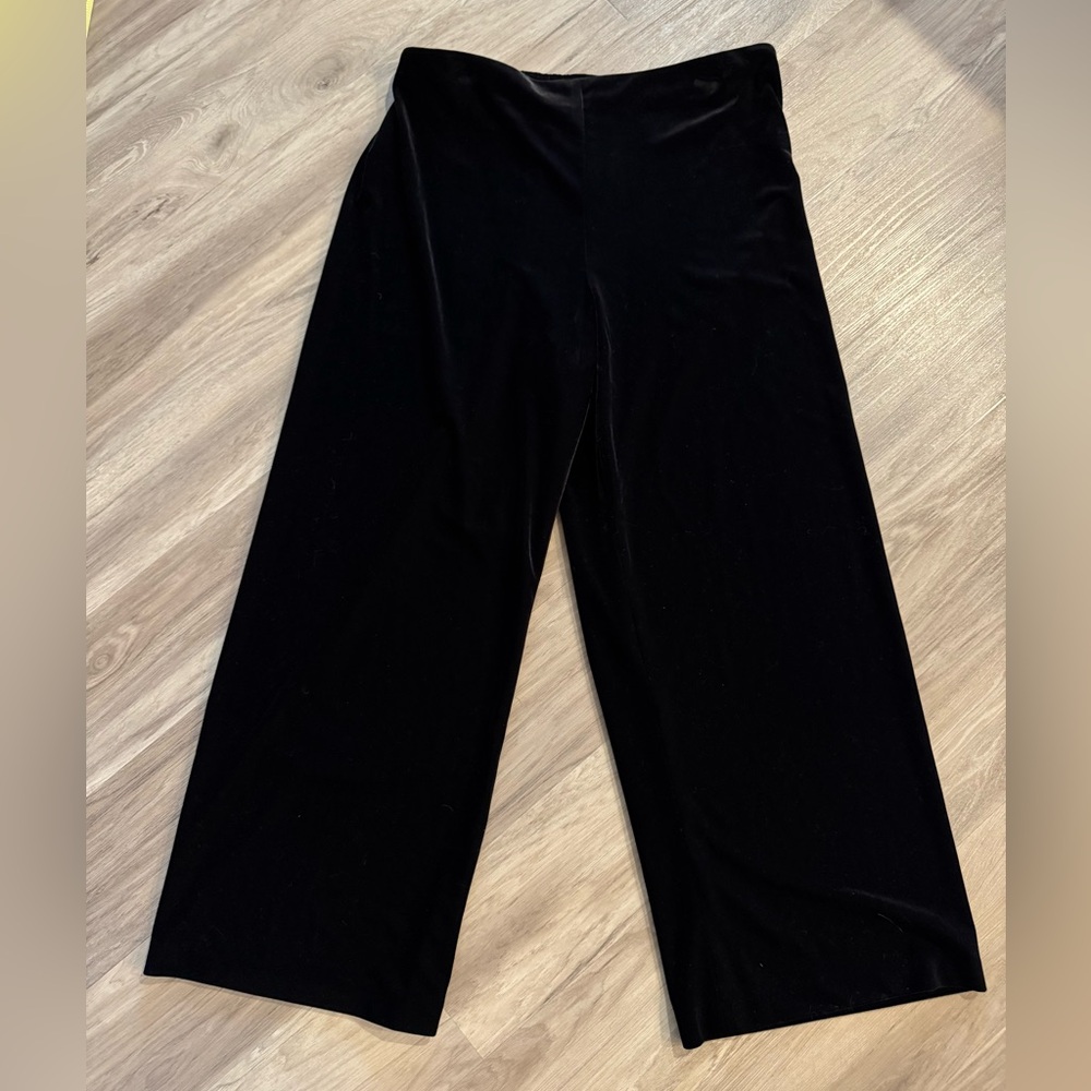 ALEX EVENINGS VELVET PANTS